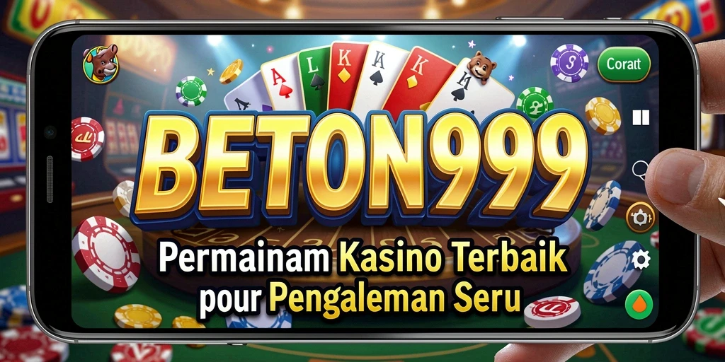Tampilan seru dari gameplay Kasino di BETON999.