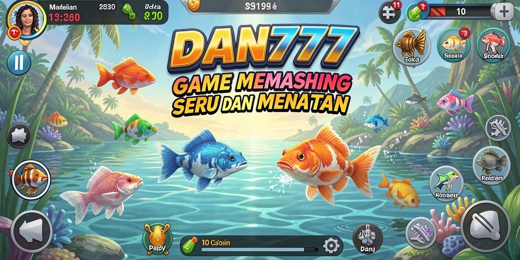 Tangkapan ikan yang menakjubkan dalam gameplay DAN777.
