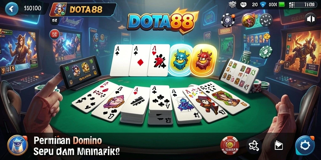 Tampilan gameplay DOTA88 yang menarik dan interaktif.