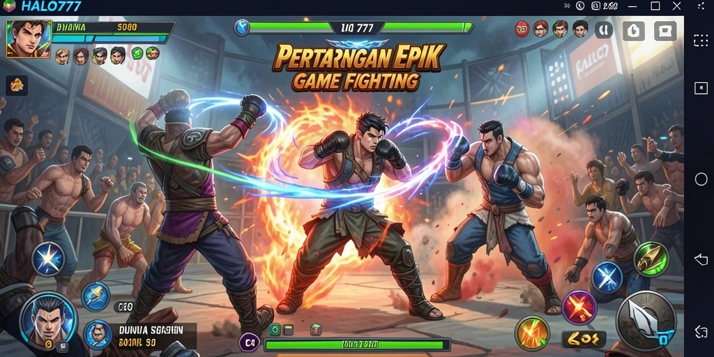 Tangkap momen seru saat bertarung di HALO777.