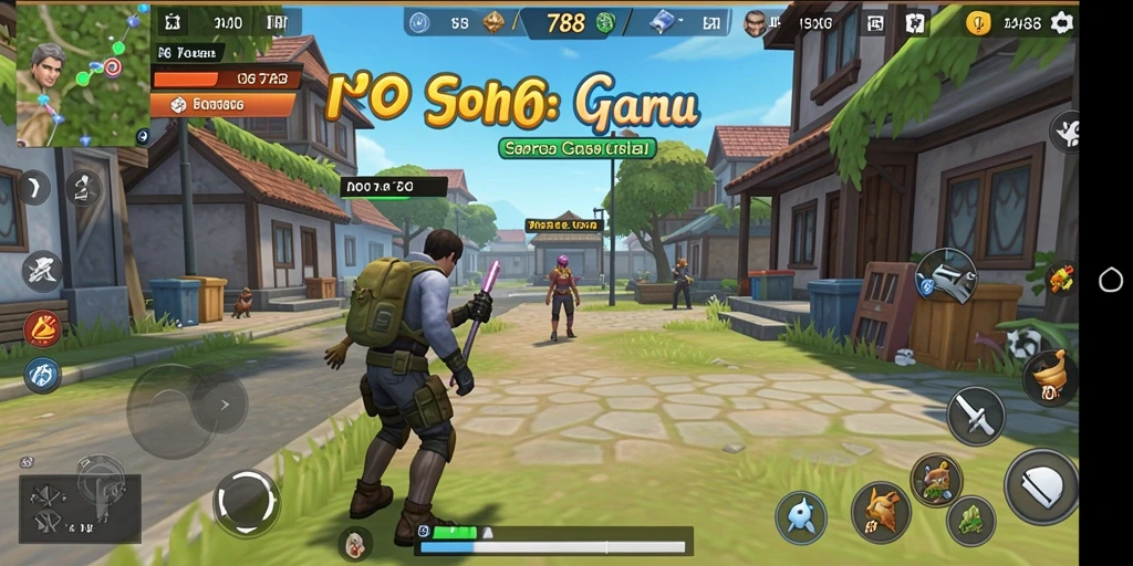 Screenshot menunjukkan gameplay seru HAO788 dengan grafis yang menarik.