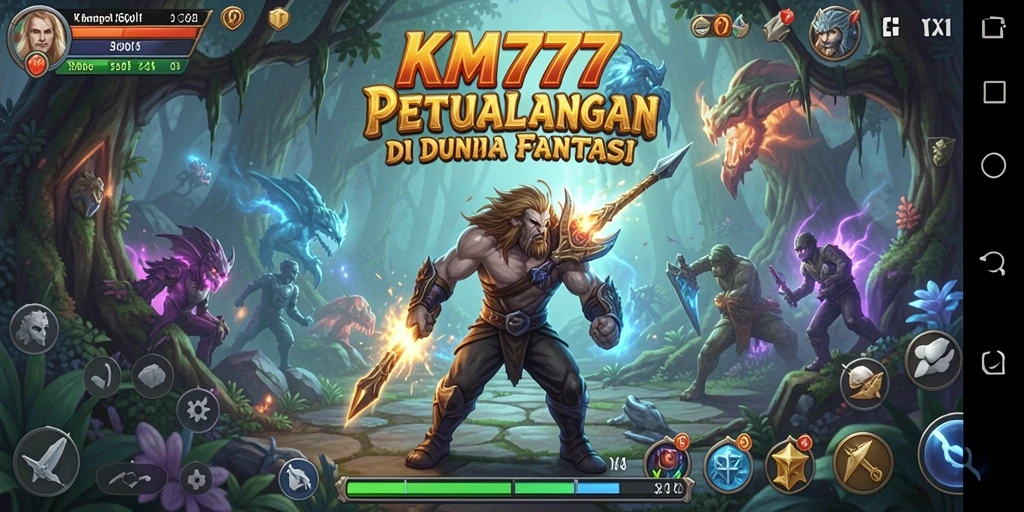 Tampilan gameplay KM777 yang mendebarkan dan penuh aksi.