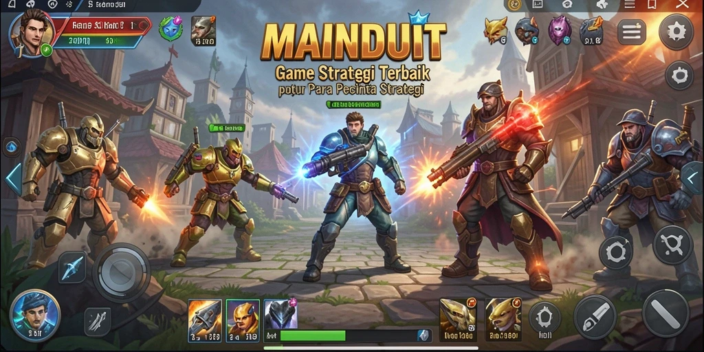 Tangkap momen seru gameplay MAINDUIT yang penuh strategi.