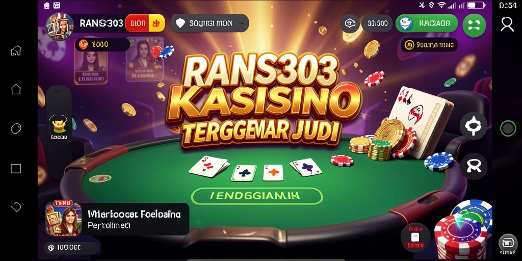Tampilan menarik dari gameplay RANS303 yang menyajikan keseruan Kasino.